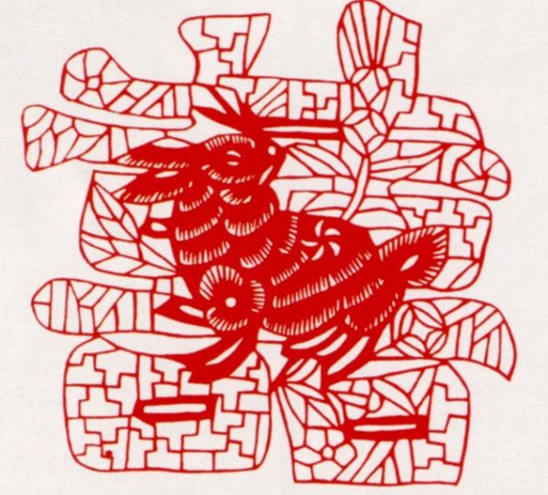 Shaanxi folk paper-cutting and Han portraits have the same cultural expression