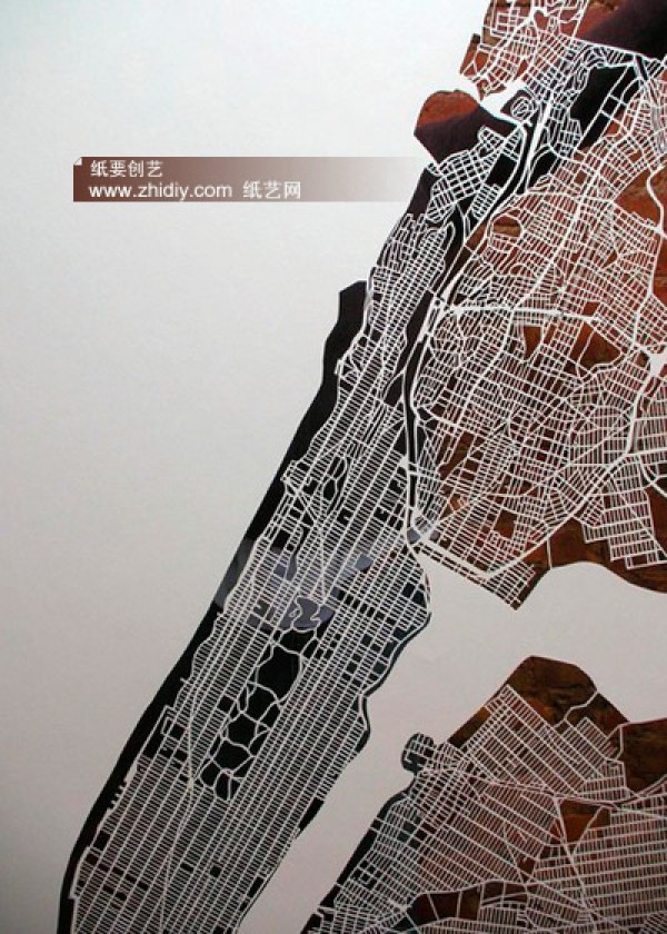 Cutout Maps by Karen O’Leary