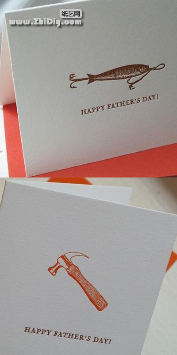 Fathers Day Paper Craft Cards