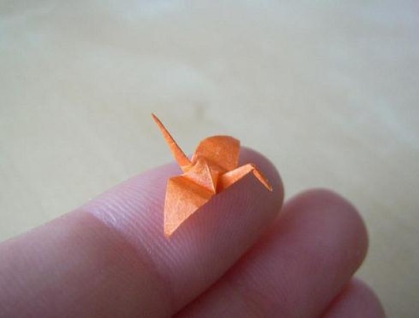 Anja Markiewicz’s miniature origami art