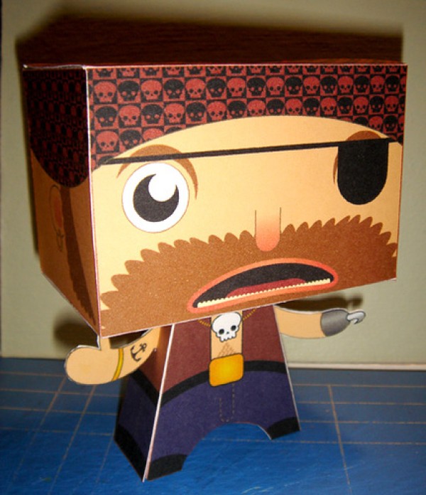 Paper toy model diagram—print it and make it