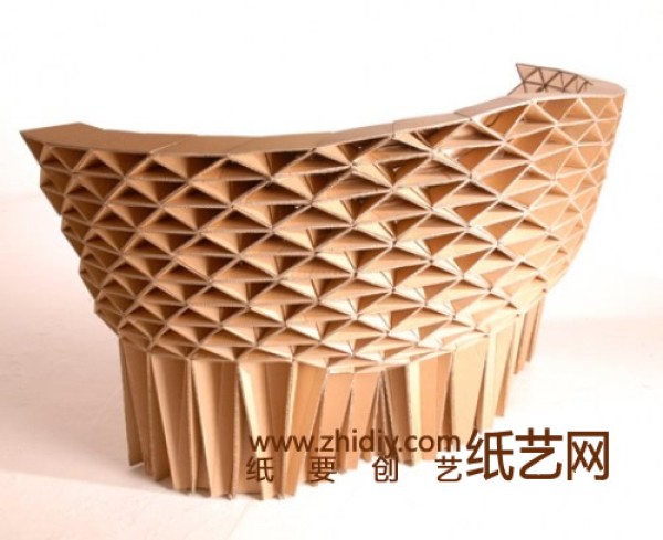 Origami sofa by Lazerian Studio