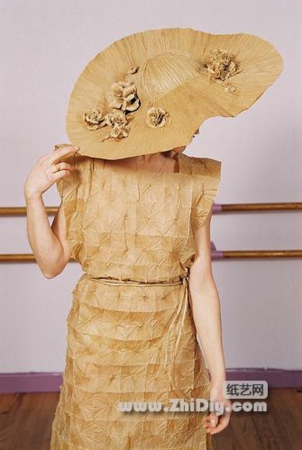 Origami costume show