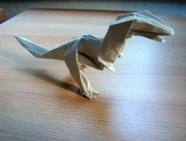 Origami Tyrannosaurus Origami Tutorial—Jerry Harris