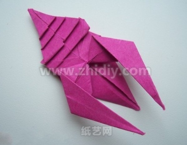 Simple origami shrimp making tutorial