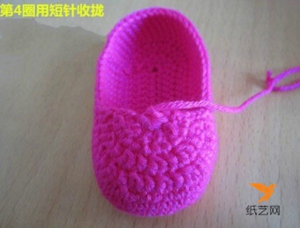 Baby Crochet Wool Shoes Baby Shoes Hand Knitting Tutorial Illustrated