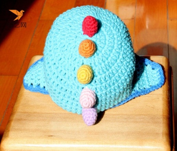 DIY Baby Dinosaur Hat Handmade Crochet Illustrated Tutorial