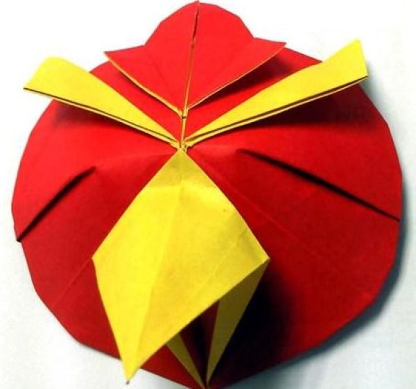 Angry Birds Origami Tutorial Illustration