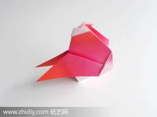 Cute origami bird tutorial