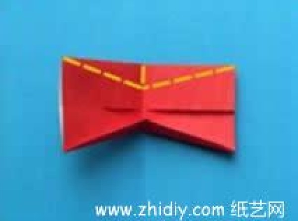 Origami bow tie making tutorial