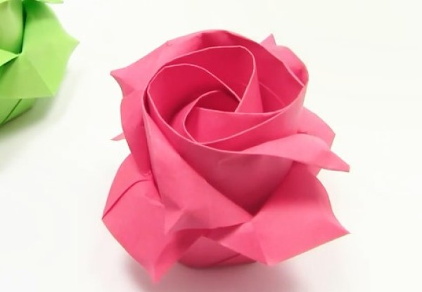 How to fold the New Kawasaki Rose Origami Rose Tutorial