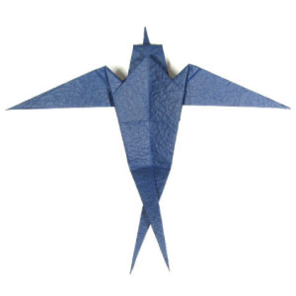 Origami Complete Illustrated Origami Swallow Tutorial