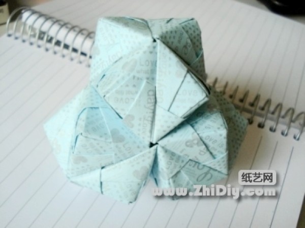 Paper art polyhedron tutorial