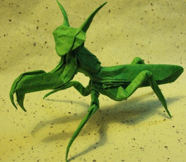 Mantis origami tutorial—Robert Lang