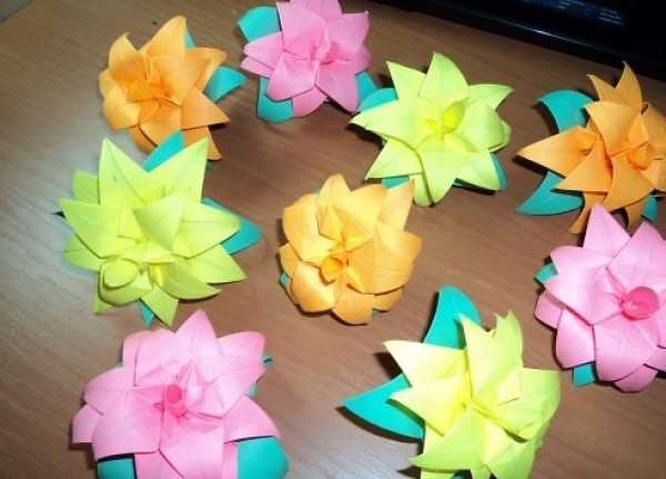 Combination Paper Flower Making Tutorial