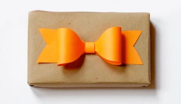 Simple paper art bow decorative ribbon handmade illustrated tutorial