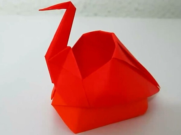 Thousand Paper Cranes origami box | How to fold a Thousand Paper Cranes handmade storage box