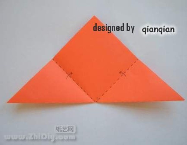 qianqian origami goldfish tutorial [actual picture]