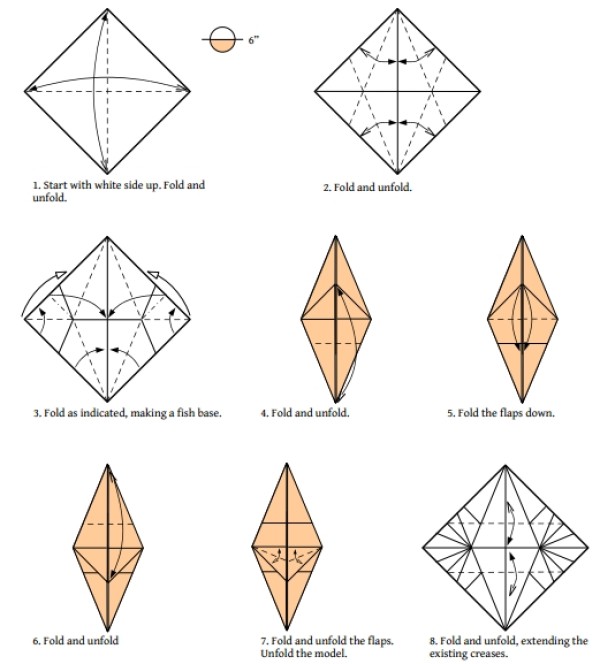 Origami Butterfly Drawing Tutorial [Animal Origami Atlas]