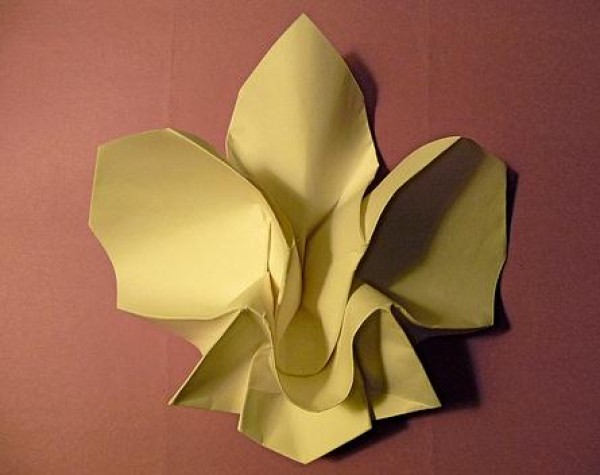 Origami Flower Video Tutorial - Blooming Origami Phalaenopsis Orchid