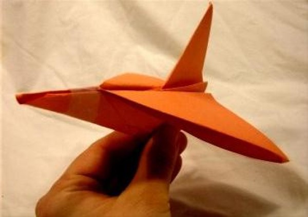 Pterodactyl Origami Plane Origami Fighter Tutorial