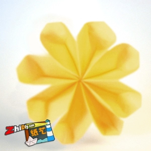 Classic Paper Flower Folding Tutorial