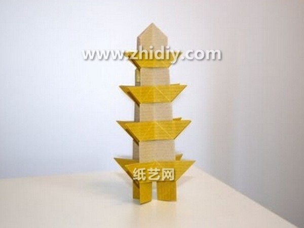 Origami Pagoda Folding Video Tutorial