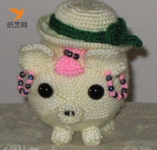 Cute Pig DIY Wool Crochet Tutorial