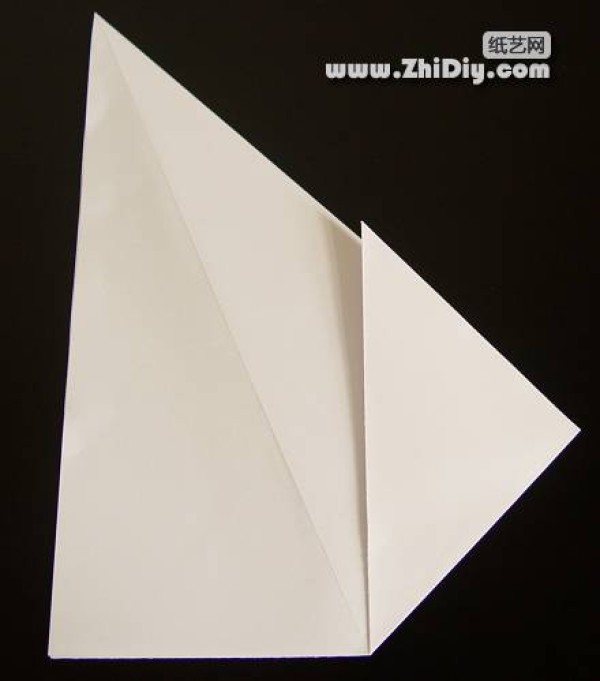 Origami mouse making tutorial (origami actual picture/schematic diagram)