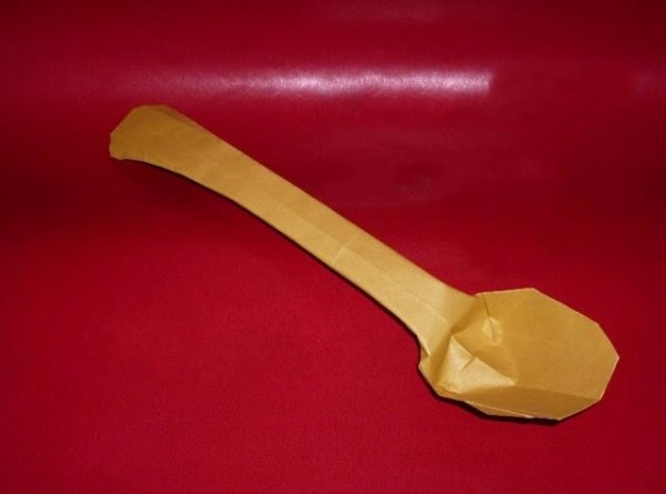 Origami Wooden Spoon Origami Complete Handmade Tutorial