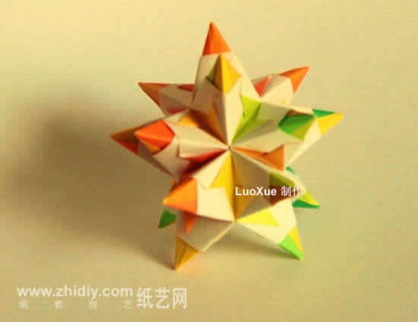 Appreciation of LuoXue origami exercises