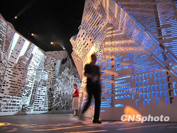 Paper-cutting brings creativity to architecture-Expo Poland Pavilion