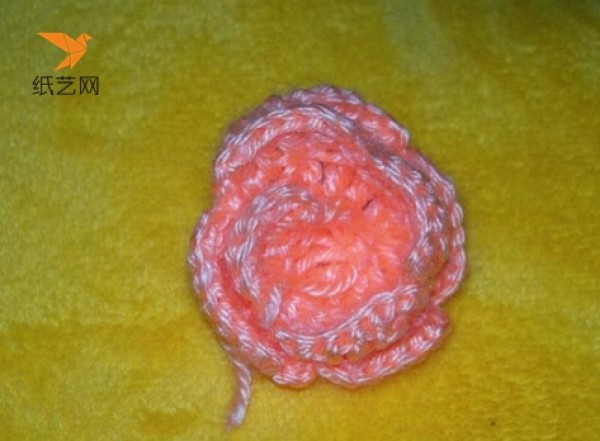 Analysis of hand crochet DIY rose flower tutorial