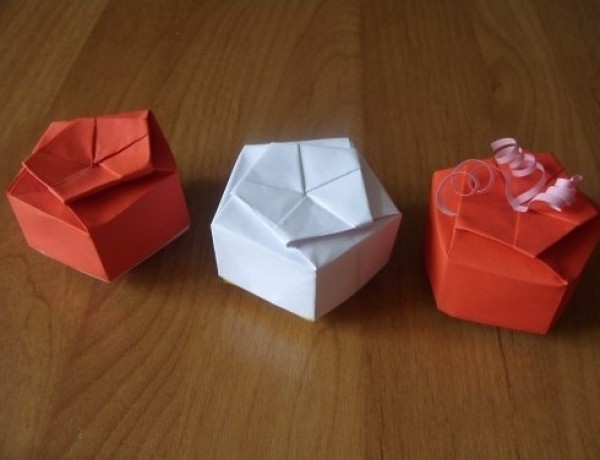 Handmade origami box tutorial (storage box, jewelry box)