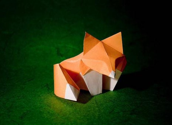 Origami Cute Little Fox Origami Drawing Tutorial [Origami Atlas]