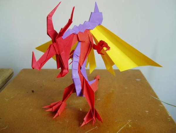 Shenlong handmade origami tutorial—Francisco