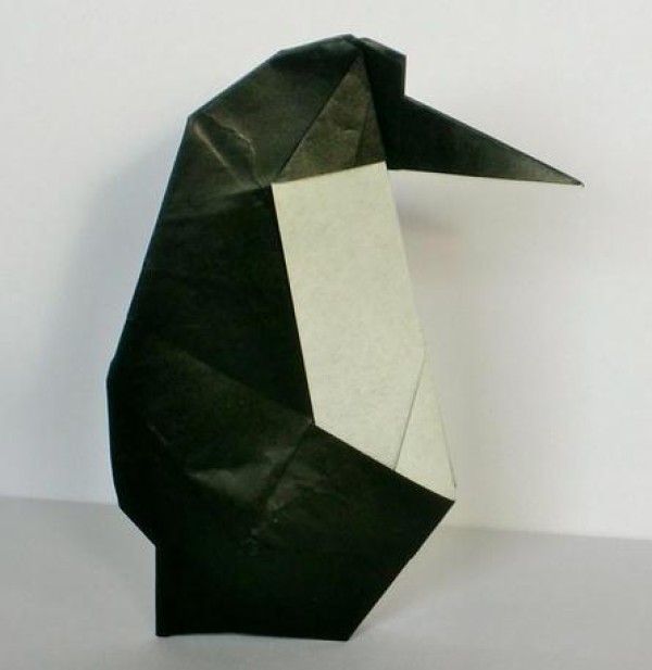 Penguin Bookmark Origami Tutorial—Valerie Vann