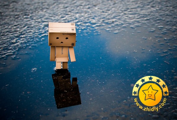 Cardboard box doll Danbo