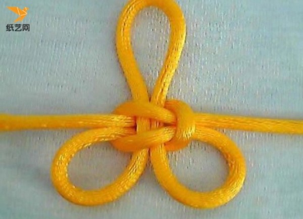 A complete collection of basic Chinese knot knitting tutorials: Climbing knot hand knitting tutorial