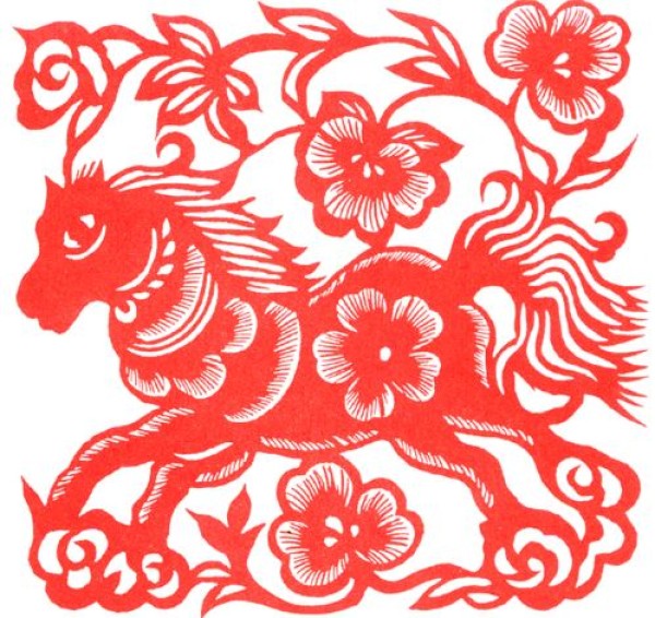 A Complete Collection of Paper-cutting Patterns for the Year of the Horse - Paper-cutting Tutorial for Successful Horses