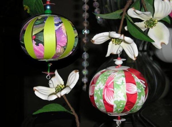 Delicate little paper lanterns