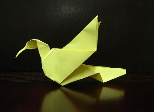 Hummingbird origami tutorial—Christophe Boudias