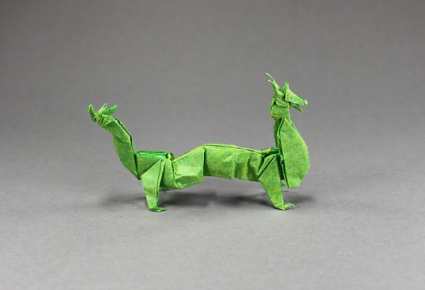 Origami Chinese Dragon Origami Tutorial - Peter Budai