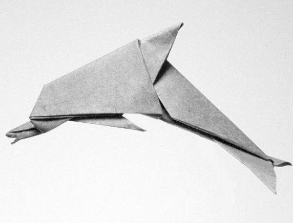 Dolphin origami tutorial—David Brill