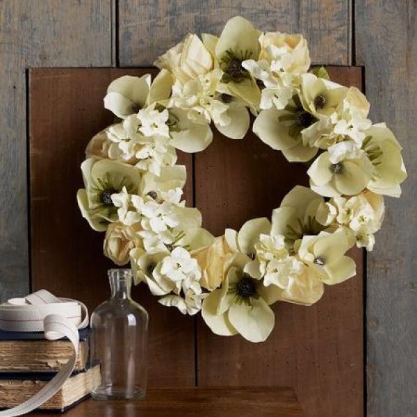 West Elm’s artificial paper flowers