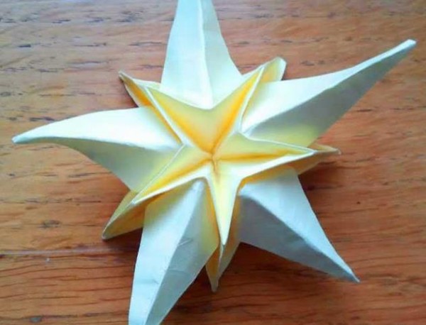 Origami stars, how to make origami starfish, how to make handmade origami starfish