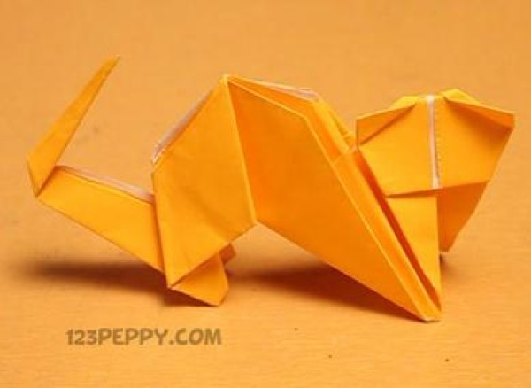 Childrens Origami Encyclopedia - Origami Cat Video Tutorial