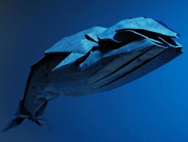 Tetsushi Kamiya’s Origami Blue Whale Illustrated Origami Tutorial