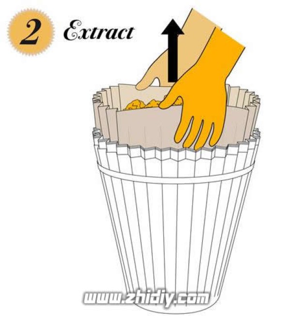 Environmentally friendly wastebasket