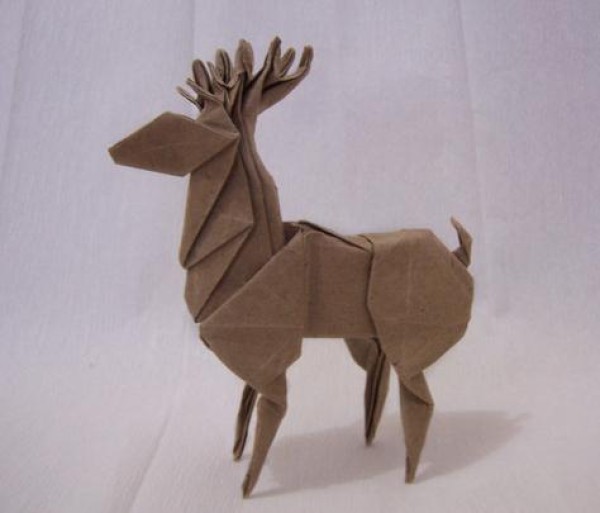 Origami deer origami tutorial - Roman Diaz